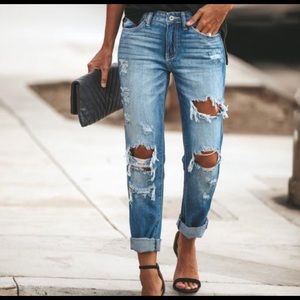 KanCan boyfriend jeans, size 9/28.  Worn twice